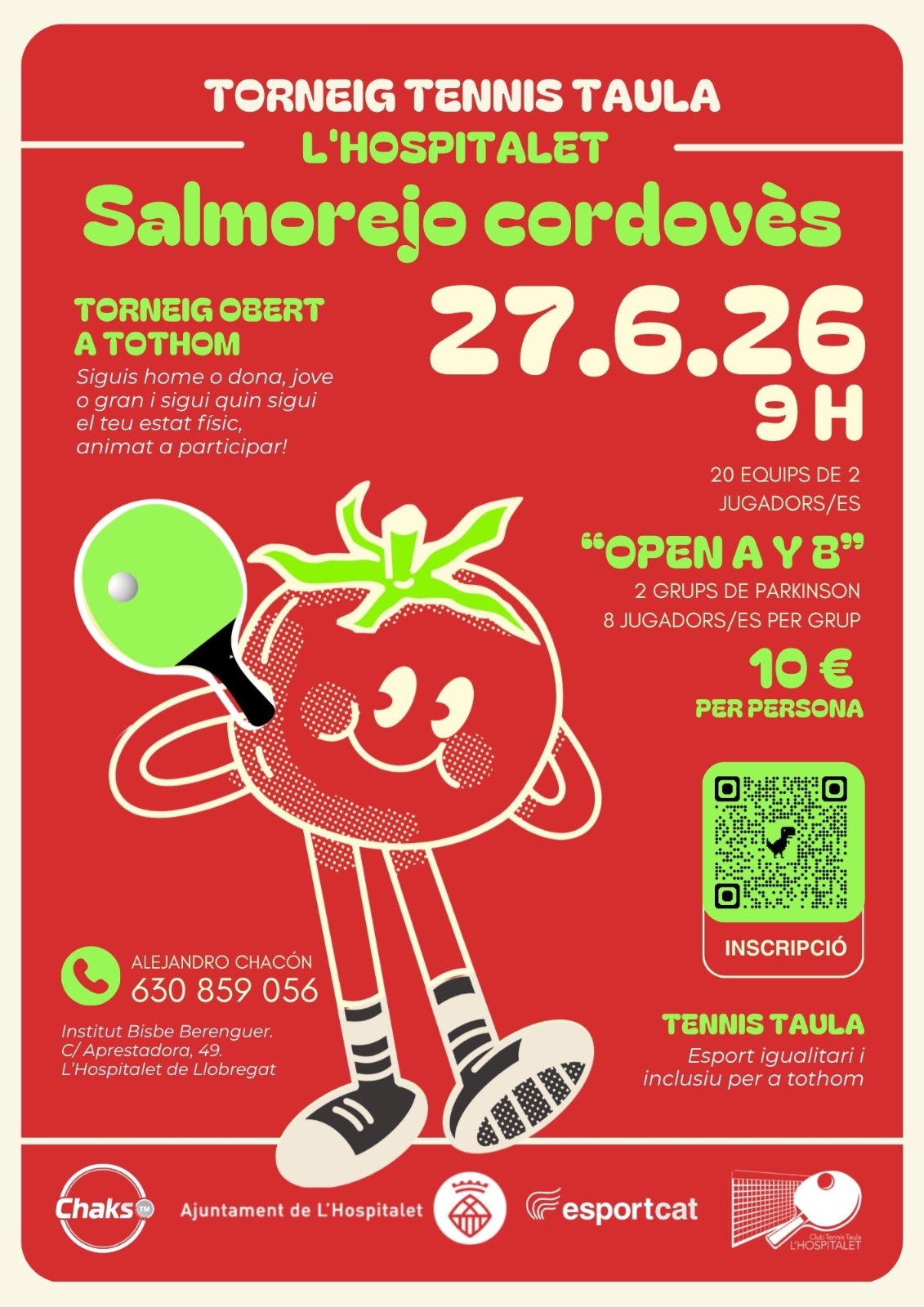 Cartell Torneig Salmorejo Cordobés 2026