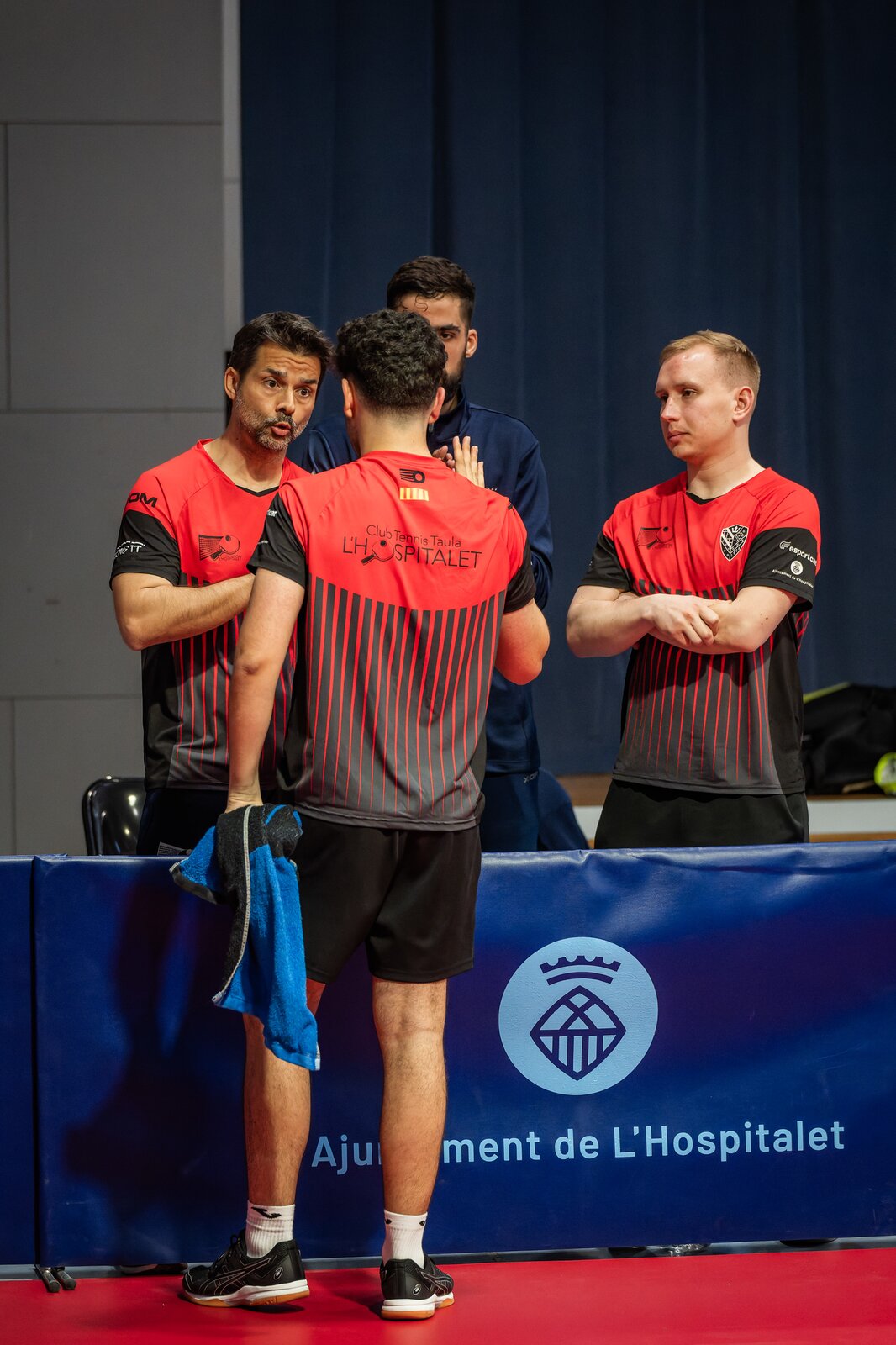 Equip Superdivisió Masculina del CTT L'Hospitalet — tennis taula a L'Hospitalet (Barcelona)