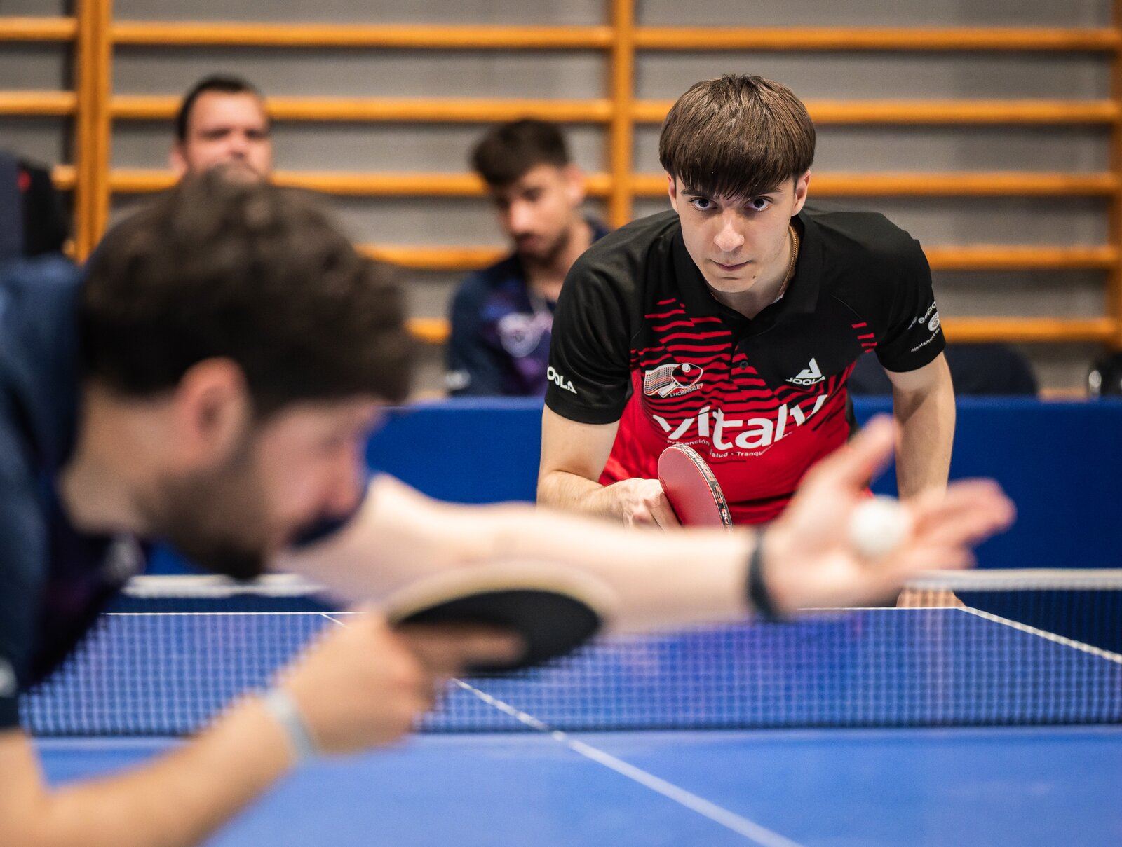 Nazarii Kischuk — entrenador, tennis taula CTT L'Hospitalet (Barcelona)