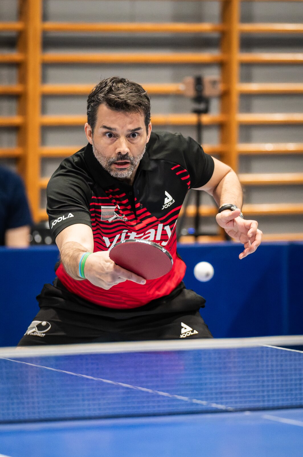 Òscar Gallego — entrenador de Superdivisió, tennis taula CTT L'Hospitalet (Barcelona)