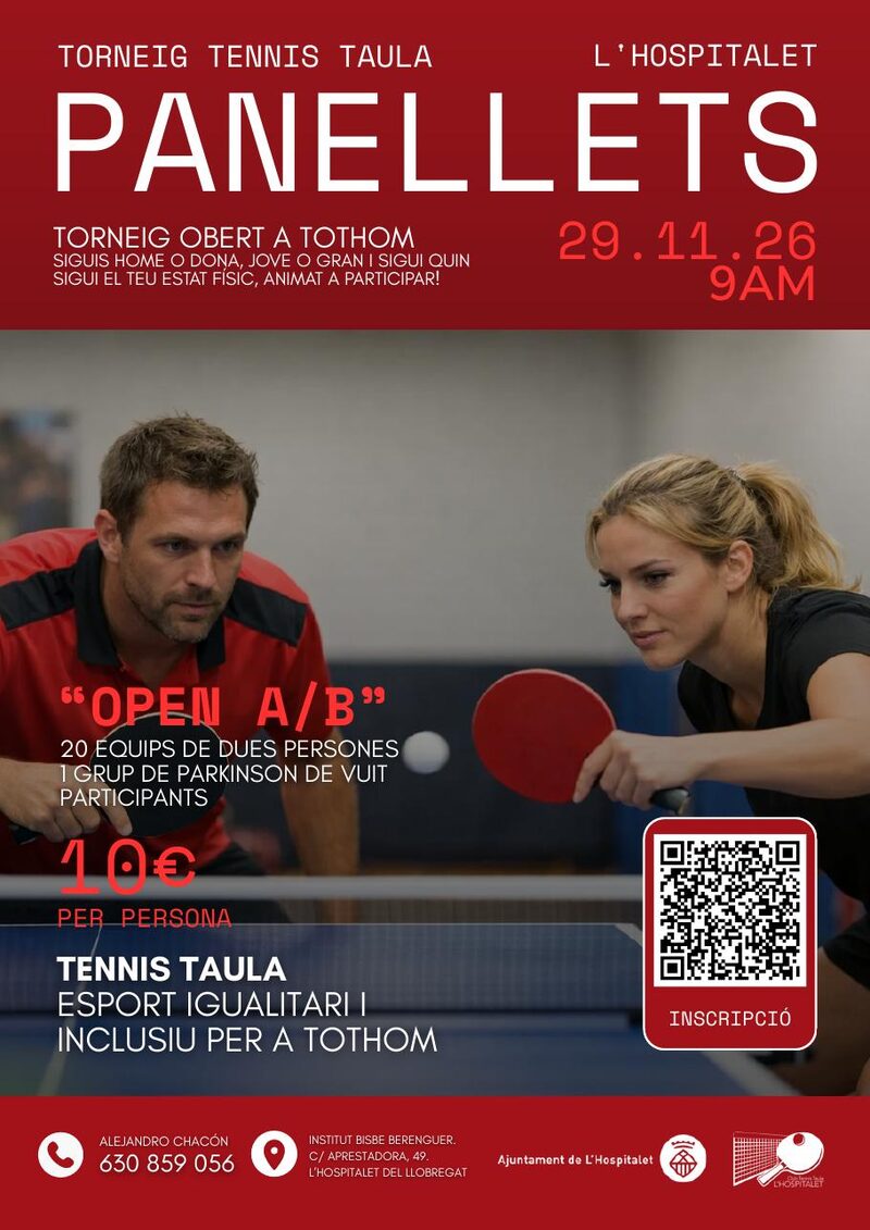 Cartell Torneig Panelletts 2026