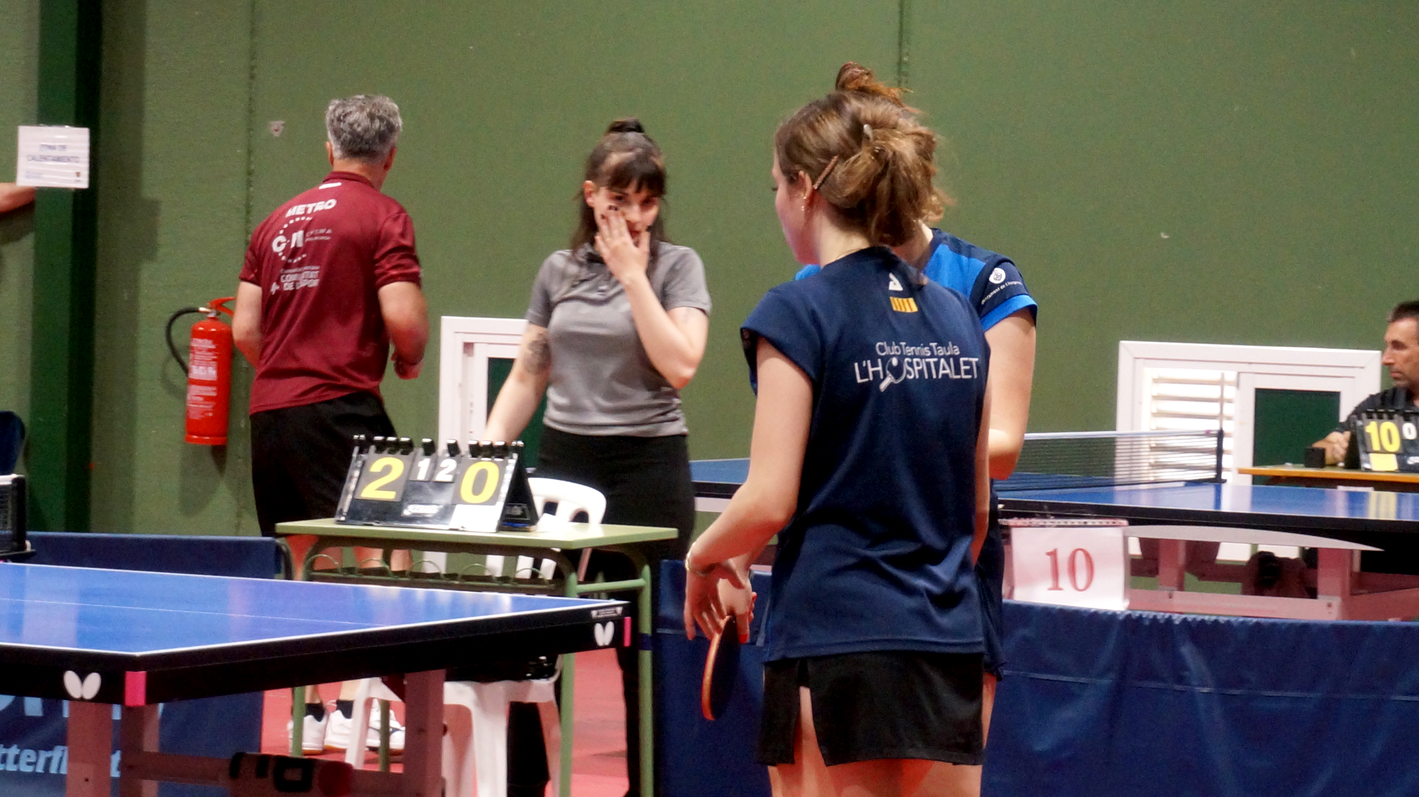 HISTÒRIC. L'equip femení del CTT L'Hospitalet, a la Divisió d'Honor