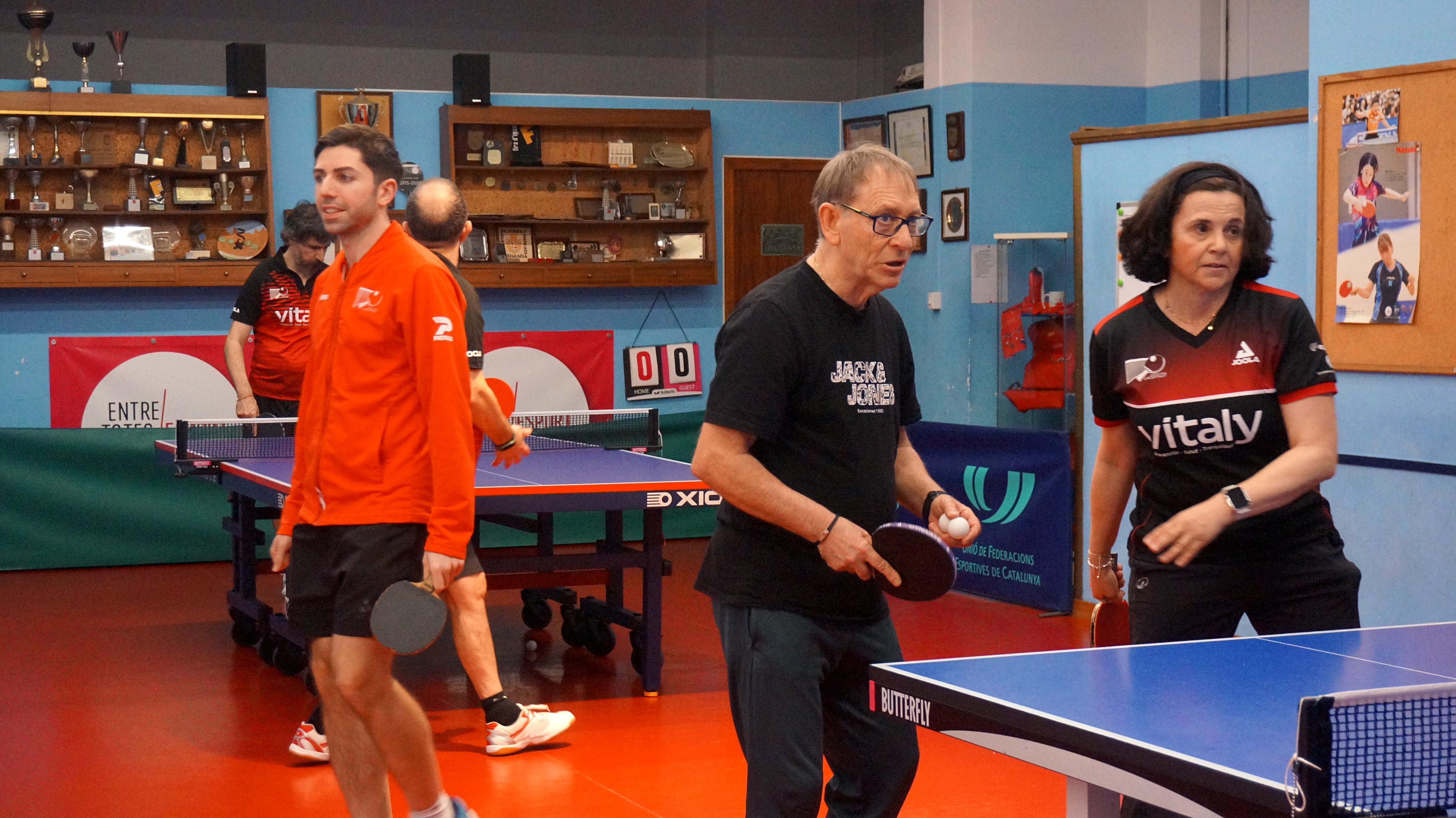 Tennis Taula i Parkinson: una eina per millorar la qualitat de vida