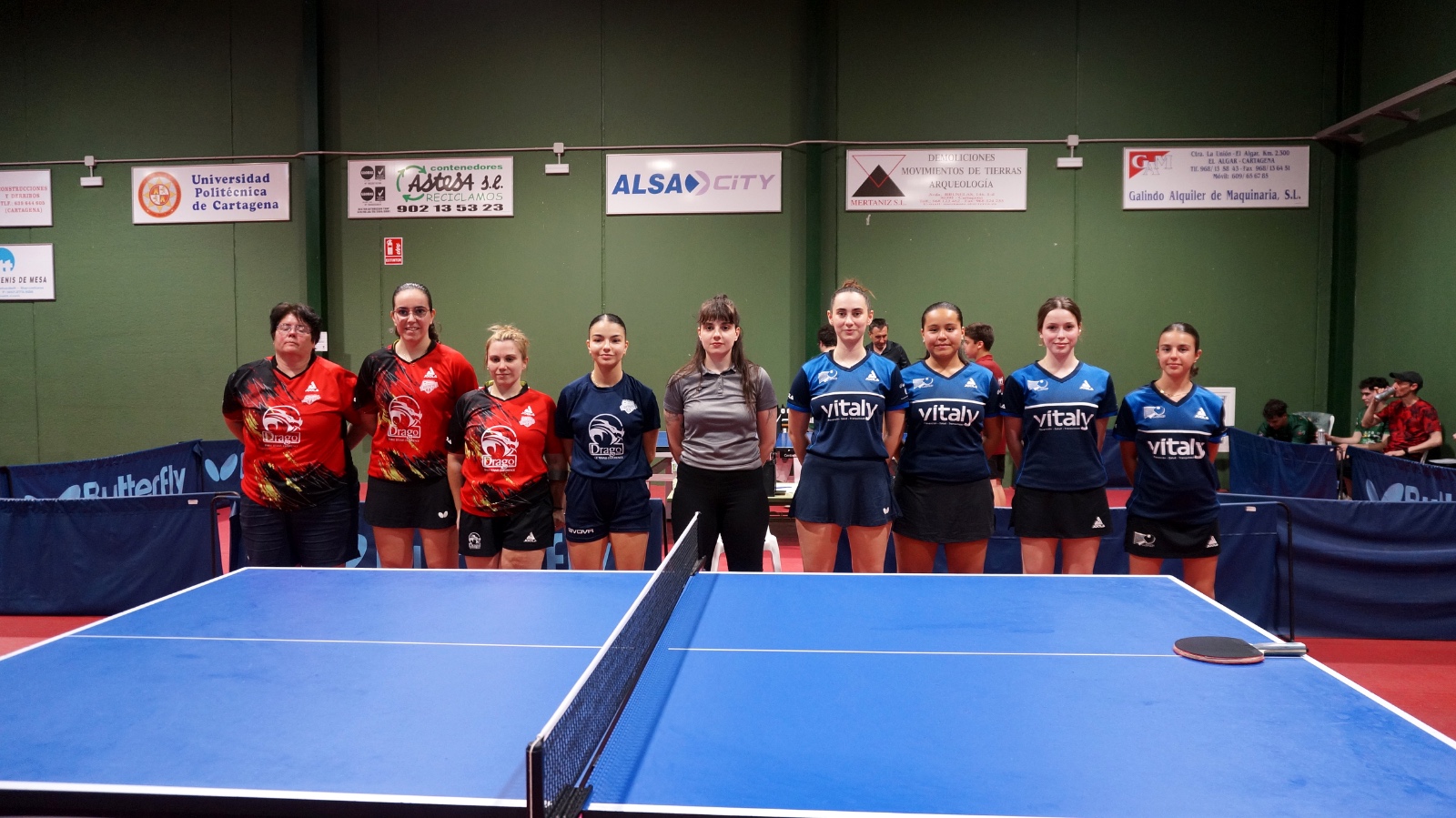 HISTÒRIC. L'equip femení del CTT L'Hospitalet, a la Divisió d'Honor